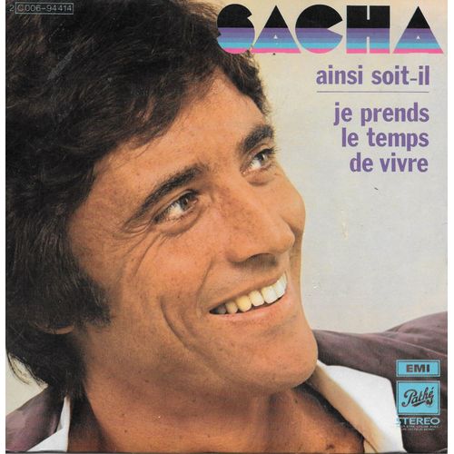 Ainsi Soit-Il / Je Prends Le Temps De Vivre [Vinyle 45 Tours 7"]