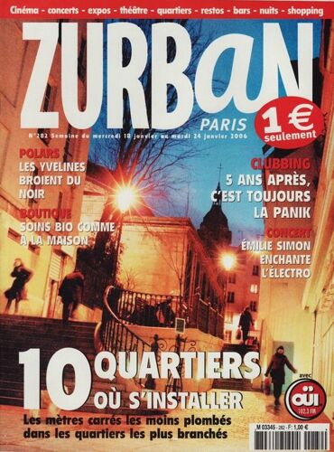 Zurban / 18-01-2006  N° 282 : Emilie Simon (1p) - Michel Piccoli (1p)