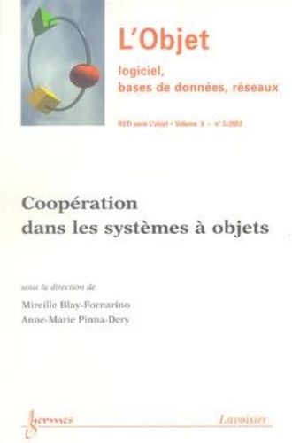 L'objet Volume 8-N°3/2002: Logiciel, Bases De Données, Réseaux