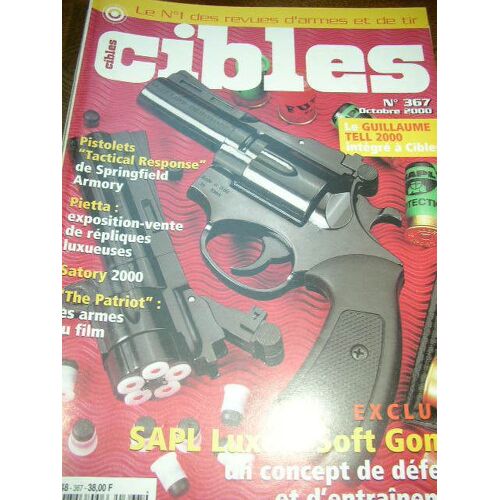 Cibles Armes Et Tir  N° 367 : Sapl Luxe Et Soft Gomm / Springfield / Gc27 Luxe Italy