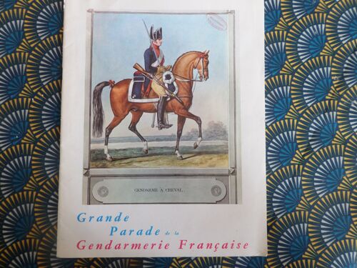 Grande Parade De La Gendarmerie Francaise // Annees 60