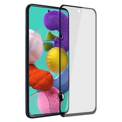 Film Verre Trempé Pour Samsung A51 Intégral Noir