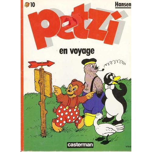 Petzi Tome 10 - Petzi En Voyage