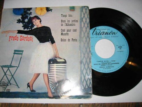 Tango Bleu/ Dans Les Jardind De L'alhambra : Cent Pour Cent  Musette :Baiao De Paris