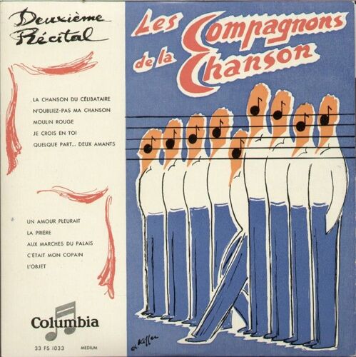 Deuxième Récital - La Chanson Du Célibataire, N'oubliez-Pas Ma Chanson, Moulin Rouge, Je Crois En Toi ...  / Un Amour Pleurait, La Prière, Aux Marches Du Palais, C'était Mon Copain, L'objet (25cm)