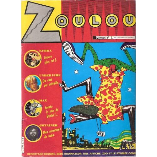 Zoulou N° 1 Du 01/01/1984