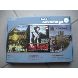 Coffret Take 2 :Tropico, Max Payne, Stronghold Pc