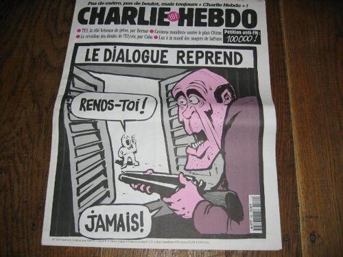 Charlie Hebdo  1995  Decembre 13  N° 182 : Le Dialogue Reprend
