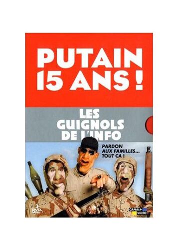Coffret Guignols De L'info : Putain, 15 Ans ! & Pardon Aux Familles... Tout Ça