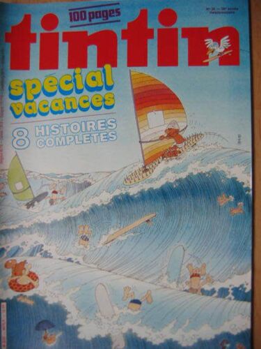 Tintin Hors-Série N° 407 : Spécial Vacances, 100 Pages, 8 Histoires Complètes