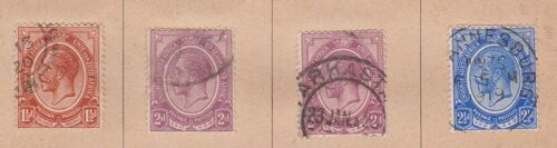 40 Timbres De Colonies Anglaises D Afrique .English Colonies In Africa Stamps