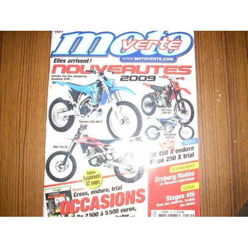 Moto Verte N° 411 : Nouveautés 2009