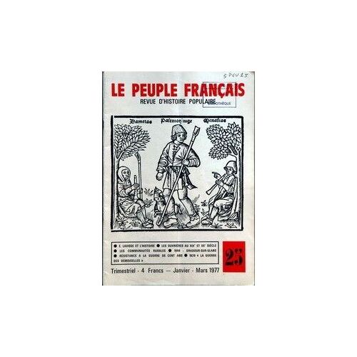 Peuple Francais (Le) N° 25 Du 01/01/1977