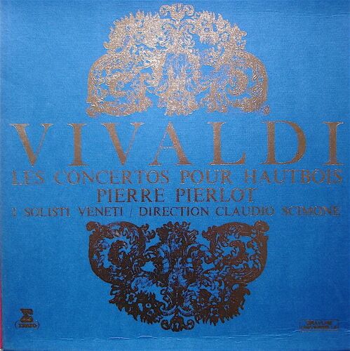 Les Concertos Pour Hautbois / Pierre Perlot / I Solisti Veneti, Claudio Scimone