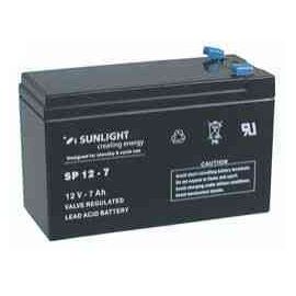 Batterie Sunlight Plomb Étanche Agm Vrla 12v 7ah Pour Chariots De Golf
