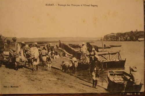 Rabat - Passage Des Troupes A L'oued Regreg - A Voir !!