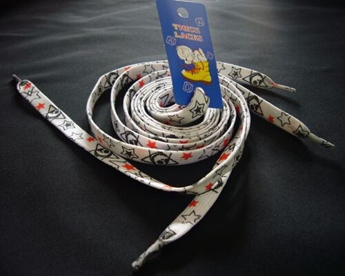 Paire De Lacet De Tête De Mort D¿Étoiles Modèle Lolita Japonais