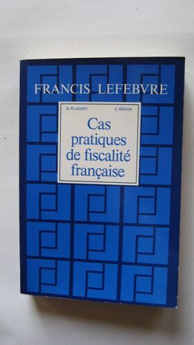 Cas Pratiques De Fiscalité Française