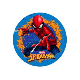 Disque En Azyme Spiderman Bleu 20 Cm