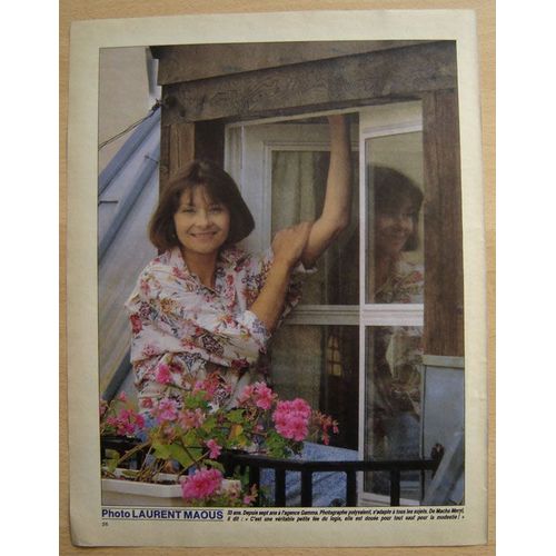 Paris Match N°1943, Coupure De Presse, Macha Méril