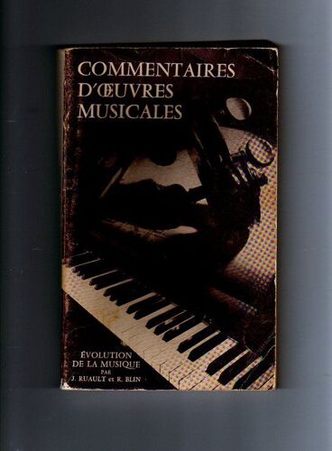 Commentaires D'oeuvres Musicales