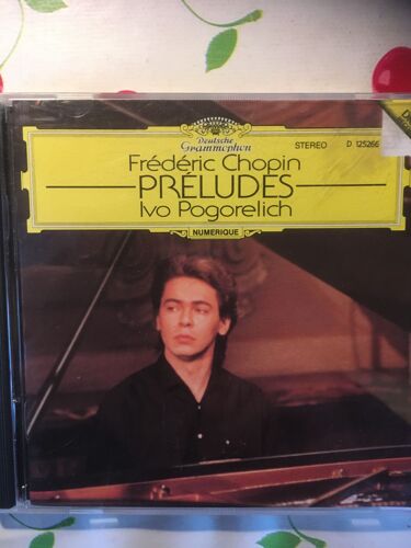 Cd Chopin Préludes Ivo Pogorelich Oeuvre Piano Deutsche Grammophon 1990