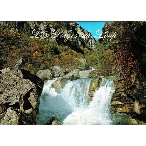 Carte Postale, France, Alpes Maritimes ( 06 ), Les Gorges Du Loup