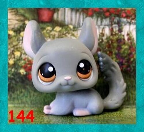 Littlest Petshop Chinchilla Gris Nº 144
