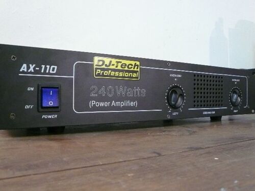 DJ Tech AX110 - Amplificateur de puissance
