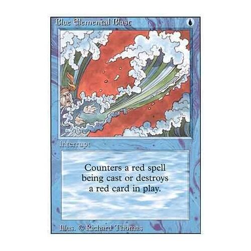 Blue Elemental Blast / Salve Elementaire Bleue - Revised - Vo