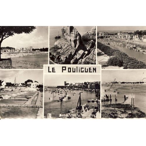 Le Pouliguen : La Plage, La Côte, Le Port, Marais Salant, Le Port, Les Pêcheries (Ref 333725)