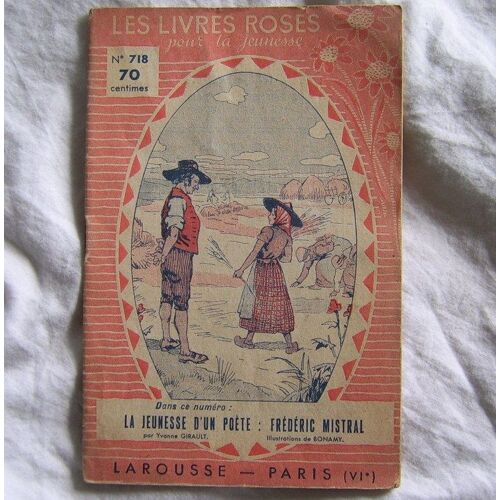 Les Livres Roses Pour La Jeunesse - La Jeunesse D'un Poete - N°718