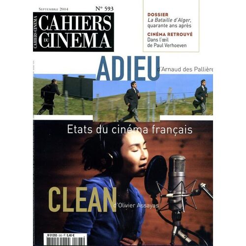 Cahiers Du Cinéma N° 593 : Etats Du Cinéma Français