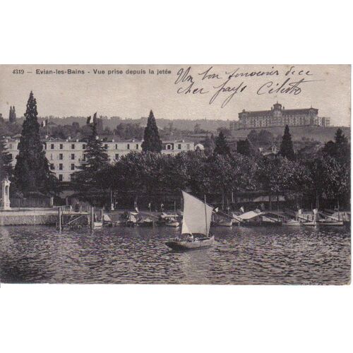 Cpa Evian Les Bains