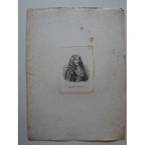 Gravure, Reproduction, Tableau, Sur Papier Dessin De Enrico  Turena, Xix° Siècle