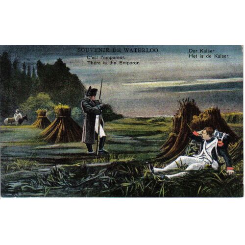 Cpa Souvenir De Waterloo