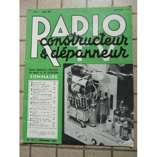 Radio Constructeur & Dépanneur  N° 164