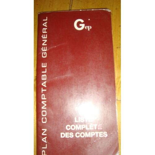 Plan De Comptes - Enoncé