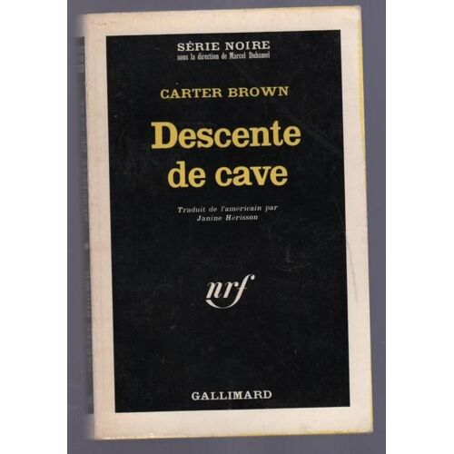 Descente De Cave