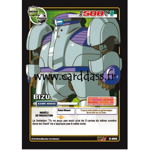 Bizu D-896 Dragon Ball Gt Serie 10 Vf