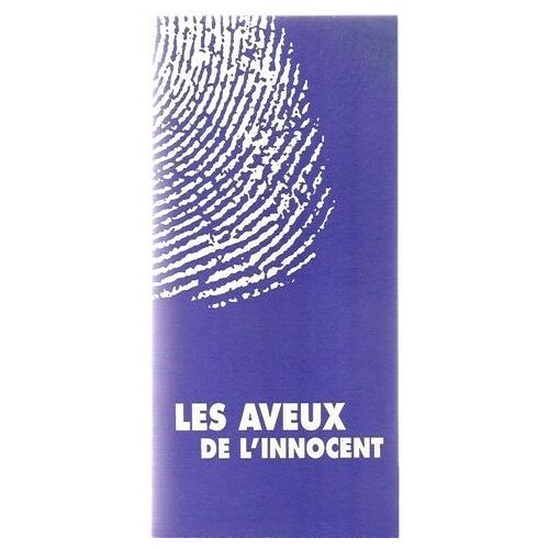 Les Aveux De L'innocent  N° 0 : Dossier De Presse Du Film De Jean-Pierre Améris Avec Bruno Putzulu, Elisabeth Depardieu, Jean-François Stevenin Et Michèle Laroque