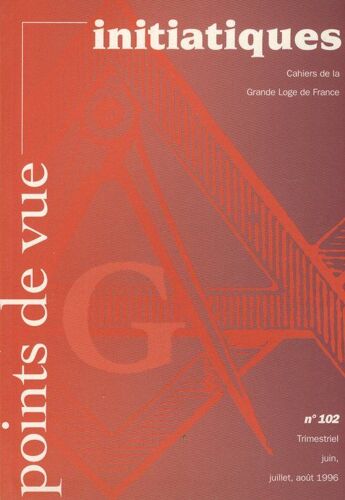 Revue Points De Vue - Initiatiques N.102