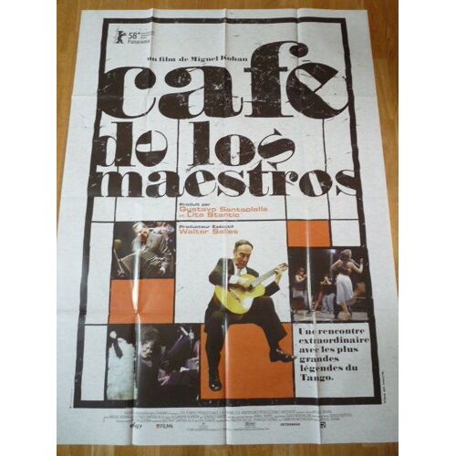 Café De Los Maestros - Affiche Originale Cinéma 120 Cm X 160 Cm