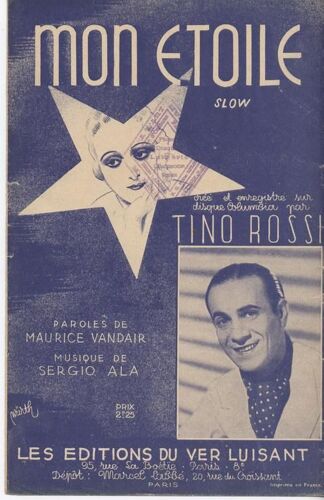 Mon Étoile (Slow) - Chant Seul - Tino Rossi - 1941
