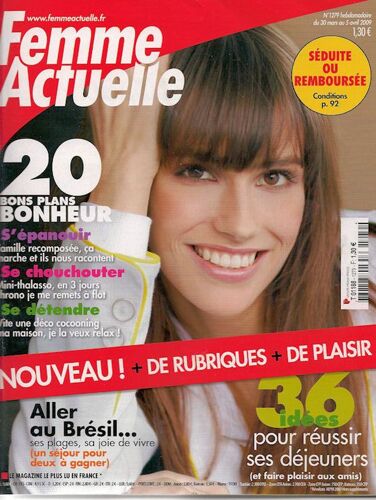 Femme Actuelle  N° 1279 : 20 Bons Plans Bonheur