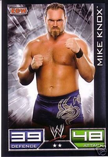 Wwe Slam Attax Trading Card Game Mike Knox