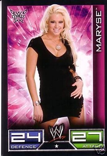 Wwe Slam Attax Trading Card Game Maryse