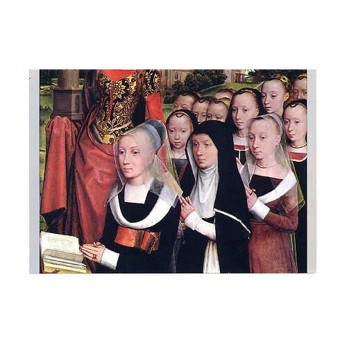 Hans Memling - Le Tryptique Moreel - Les Femmes