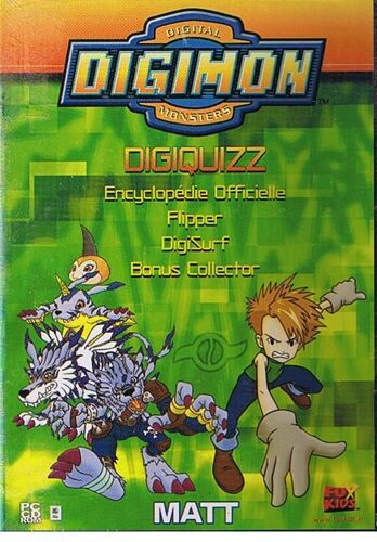 Digimon Digiquizz Flipper 'matt' Pc