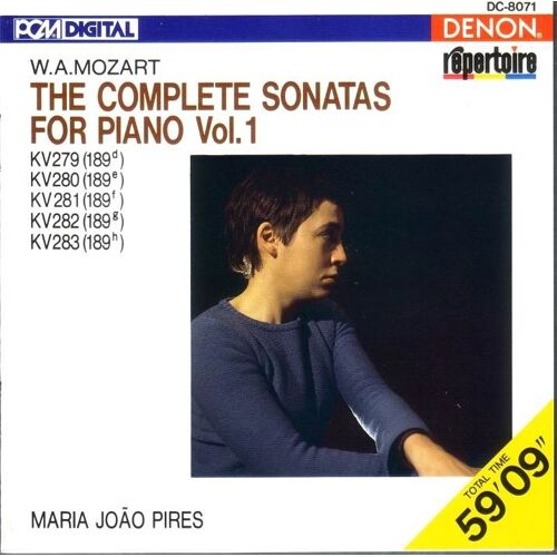 Wolfgang Amadeus Mozart : The Complete Sonatas For Piano Vol. 1
